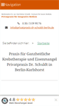 Mobile Screenshot of privatpraxis-dr-schuldt-berlin.de